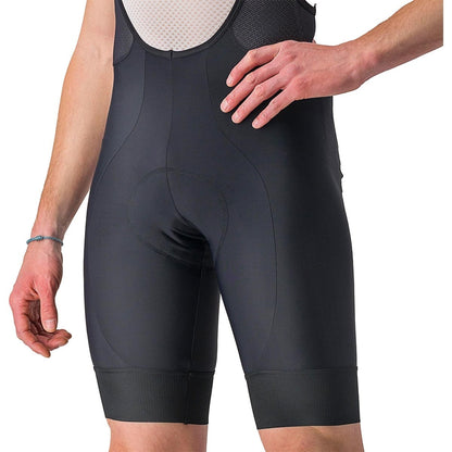 Trägerhose Kurz mit Trägern CASTELLI ENTRATA 2 Schwarz