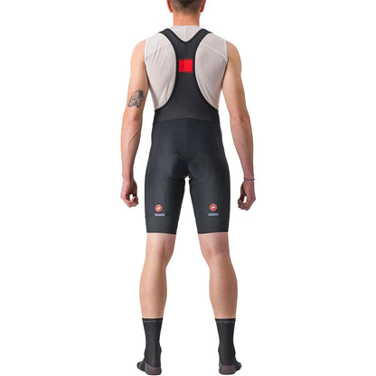 Trägerhose Kurz mit Trägern CASTELLI ENTRATA 2 Schwarz