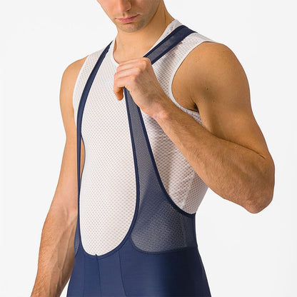 Kurze Trägerhose CASTELLI ENTRATA 2 Blau