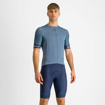 Kurze Trägerhose CASTELLI ENTRATA 2 Blau
