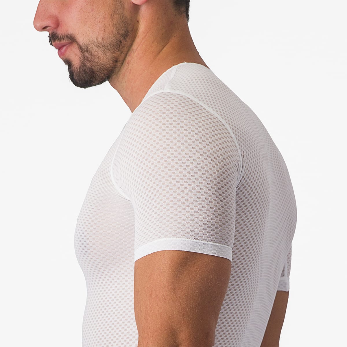 Sous-Vêtement CASTELLI PRO MESH 2.0 Manches Courtes Blanc