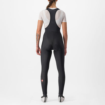 Cuissard Long à Bretelles CASTELLI ENTRATA Femme Noir