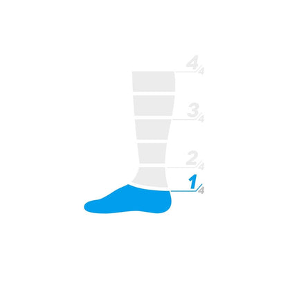 Socken CASTELLI INVISIBILE Damen Weiß