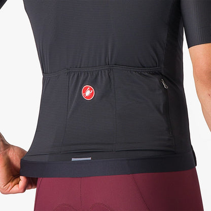Trikot CASTELLI ESPRESSO Kurzarm Schwarz