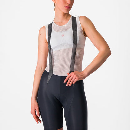 Technisches Unterhemd CASTELLI PRO MESH Damen Ärmellos Weiß