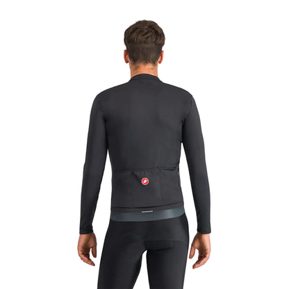 Maillot CASTELLI ESPRESSO THERMAL Manches Longues Noir