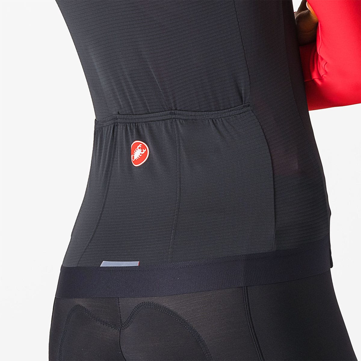CASTELLI ESPRESSO Damen Ärmellose Jacke Schwarz