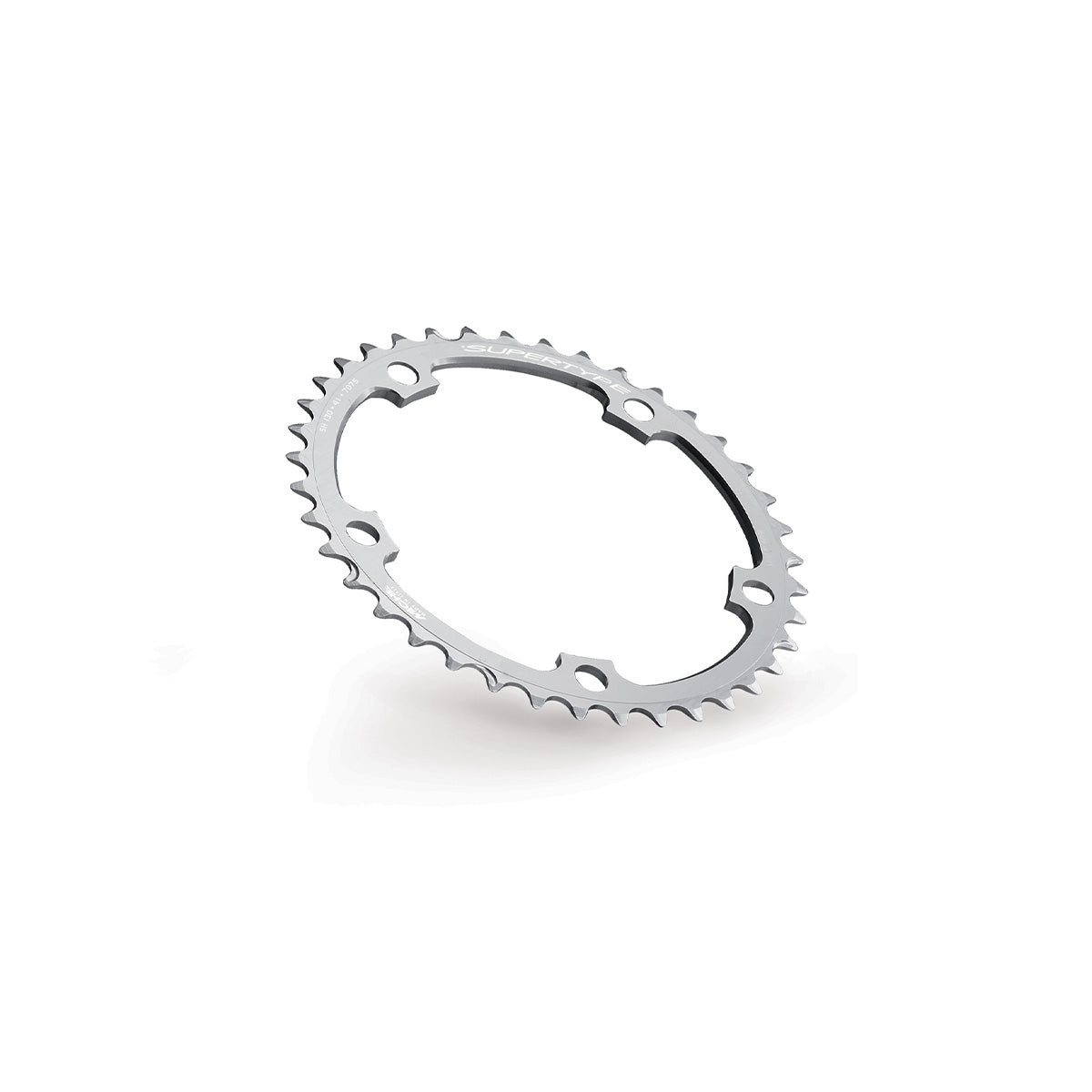 Plateau Intérieur 9/10V MICHE SUPERTYPExDOUBLE BCD 135mm Argent