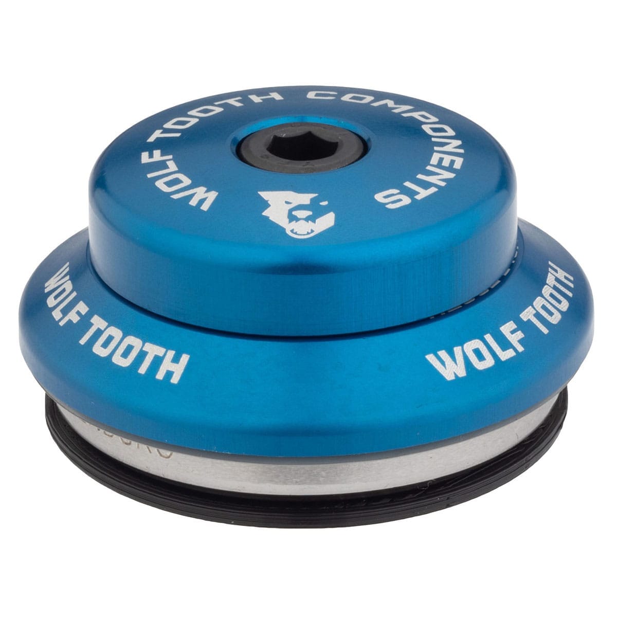 Obere Schale für integriertes Steuersatz-Lager WOLF TOOTH PREMIUM 1"1/8 IS42 Stack 7mm Blau