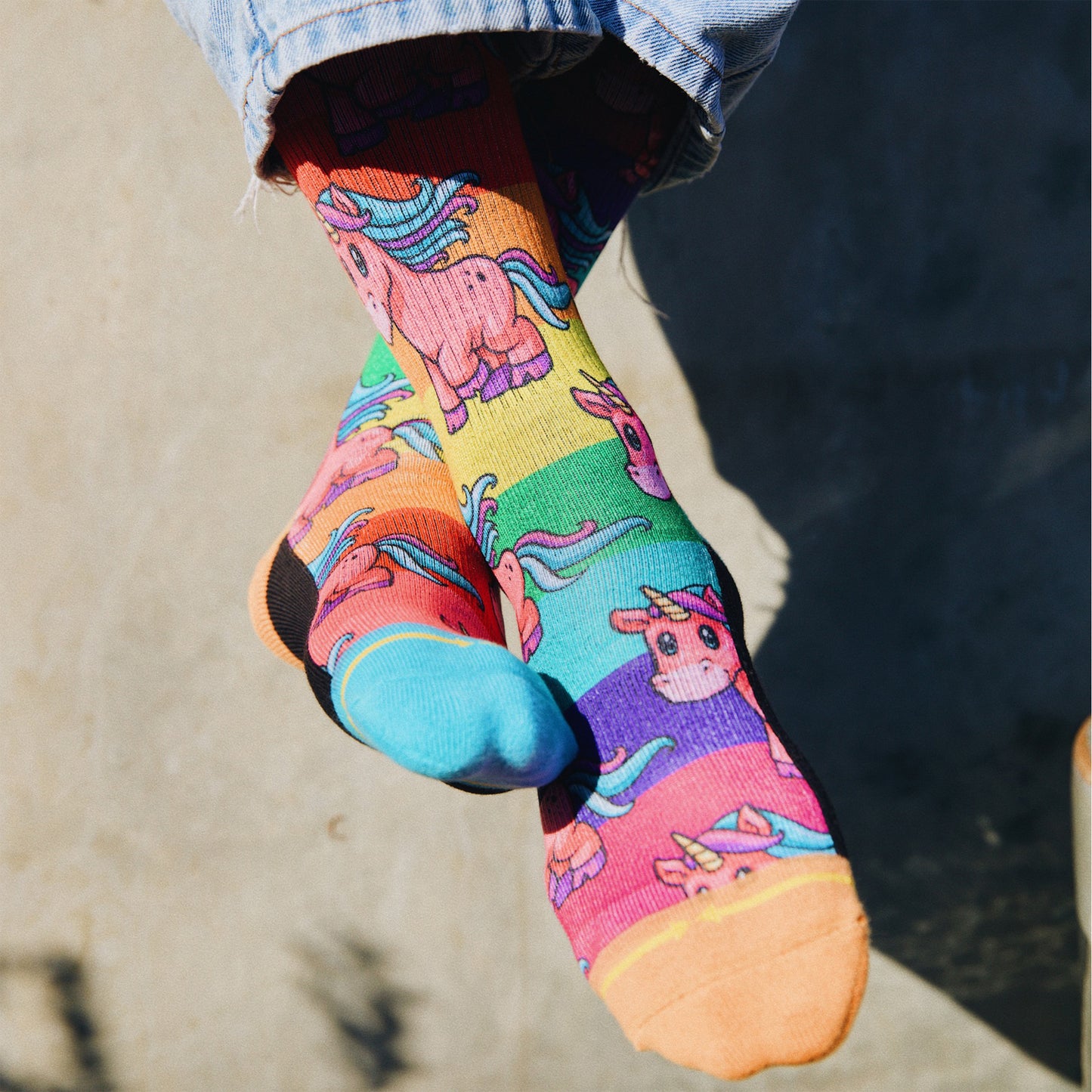 Chaussettes MERGE4 PRIDE UNICORN