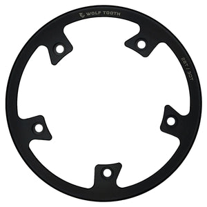 Bash Guard WOLF TOOTH für Direct Mount Kettenblatt WOLF TOOTH Edelstahl Schwarz