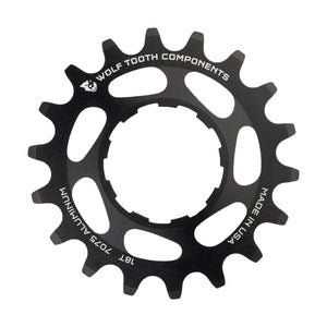 Einzelritzel WOLF TOOTH Alu Schwarz