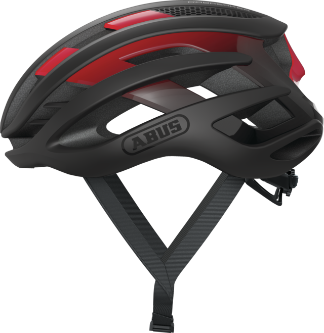 Casque Route ABUS AIRBREAKER Noir/Rouge