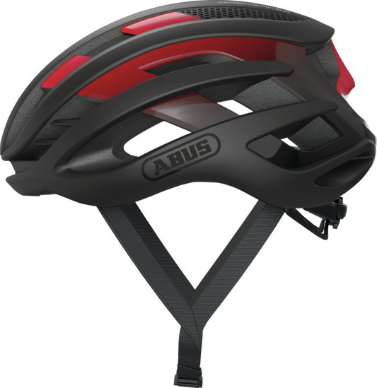 Casque Route ABUS AIRBREAKER Noir/Rouge