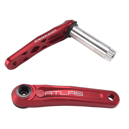 Kurbeln RACE FACE ATLAS CINCH Tretlager 68/73 mm Rot