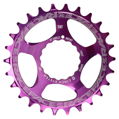 Mono-Kettenblatt RACE FACE NARROW WIDE 9/10/11/12V Cinch Direct Mount Violett
