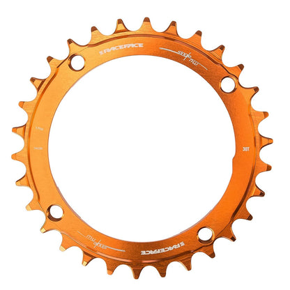 Kettenblatt Mono RACE FACE NARROW WIDE 9/10/11/12V 4 Löcher 104 mm Orange