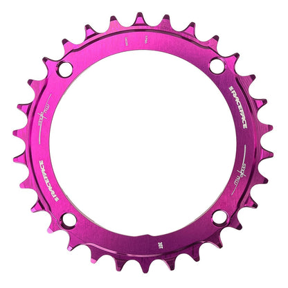 Mono-Kettenblatt RACE FACE NARROW WIDE 9/10/11/12V 4 Loch 104 mm Violett