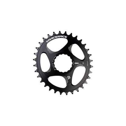 Kettenblatt RACE FACE OVAL NARROW WIDE 10/11/12V Cinch DirectMount Schwarz