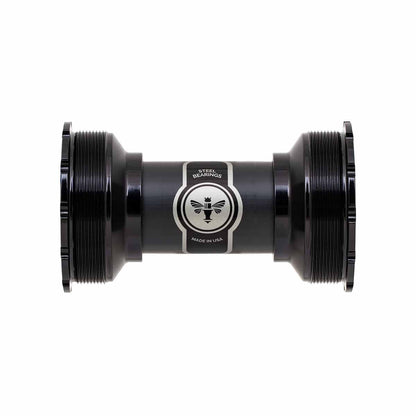CHRIS KING ThreadFit T47 24i 86/92 mm Tretlagergehäuse Mattschwarz