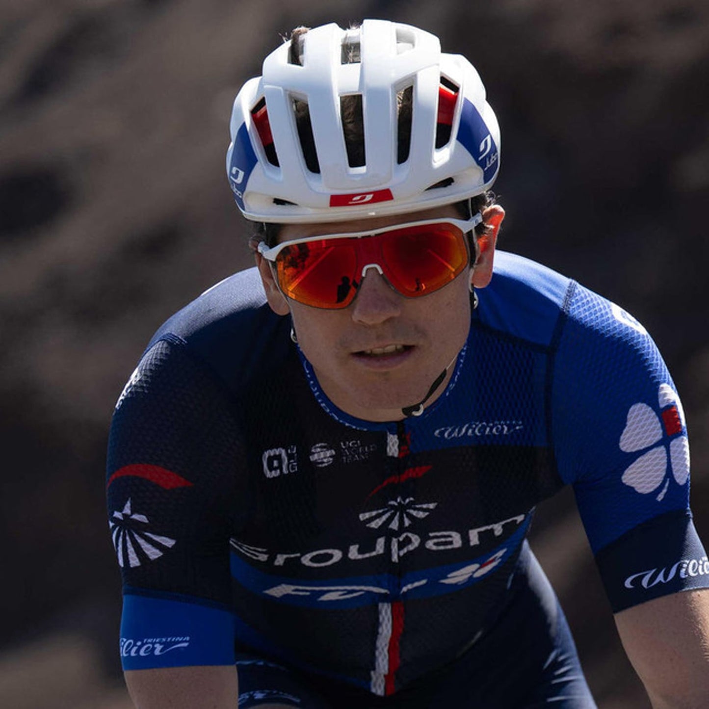 Casque Route JULBO FINISHER EVO FDJ Blanc