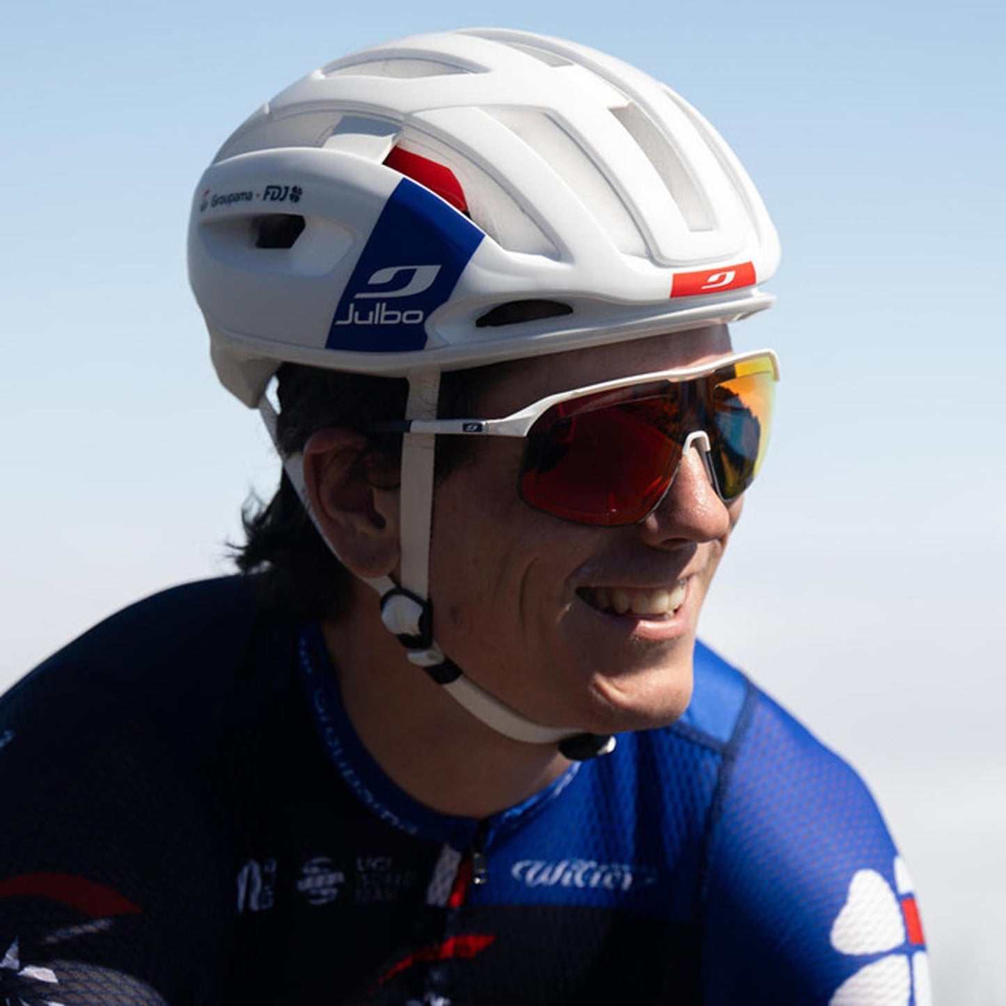 Casque Route JULBO FINISHER EVO FDJ Blanc