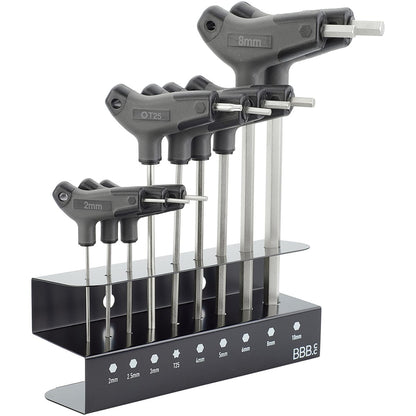 Satz von 8 T-Inbusschlüsseln und 1 Torx-Schlüssel BBB BTL-45S