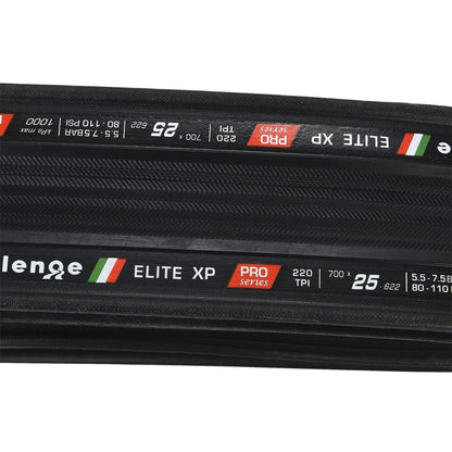 Reifen CHALLENGE OPEN ELITE XP 700x25c TubeType Faltbar Schwarz