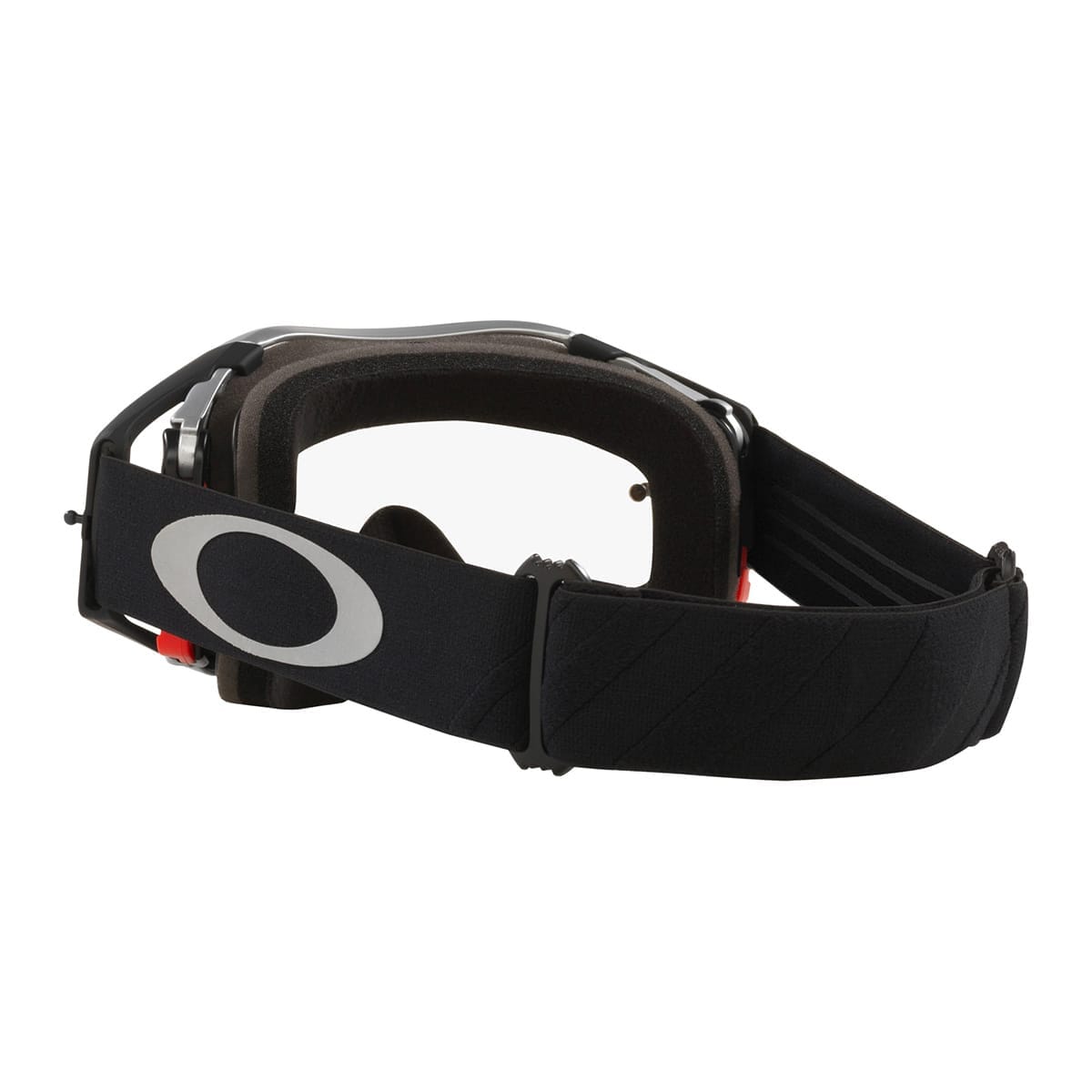 OAKLEY AIRBRAKE MX Tuff Blocks Black Gunmetal Transparente Scheibe