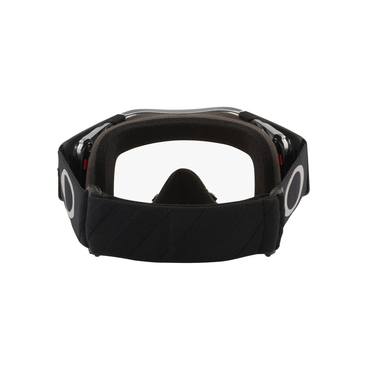 OAKLEY AIRBRAKE MX Tuff Blocks Black Gunmetal Transparente Scheibe