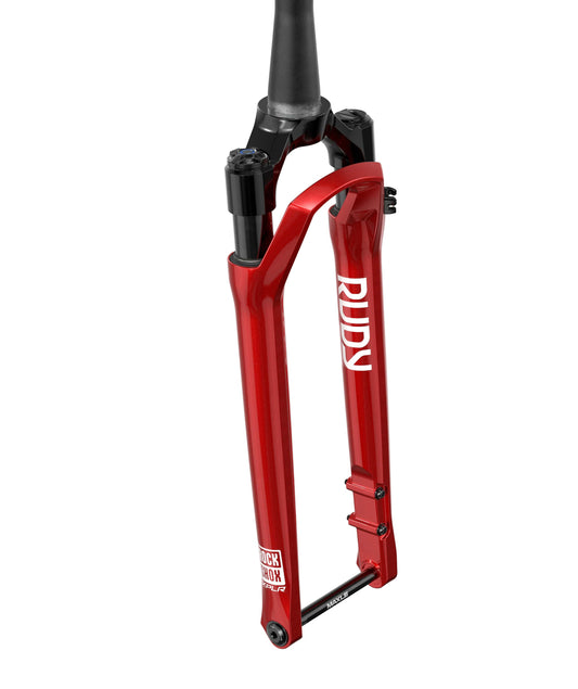 Fourche ROCKSHOX RUDY ULTIMATE RACE DAY 2 700c 12x100mm Déport 45mm A2 Rouge