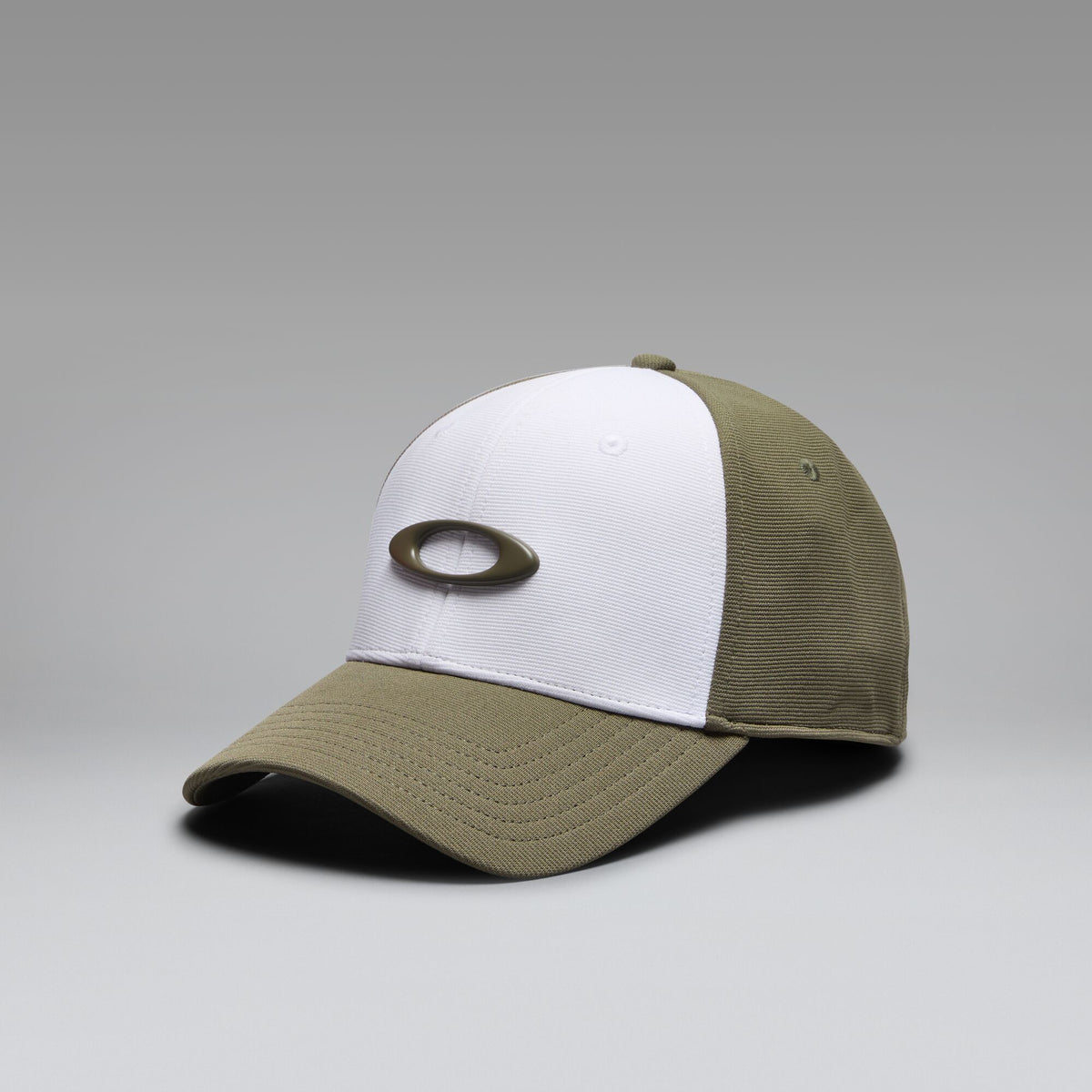 Kappe OAKLEY TINCAN Khaki/Weiß