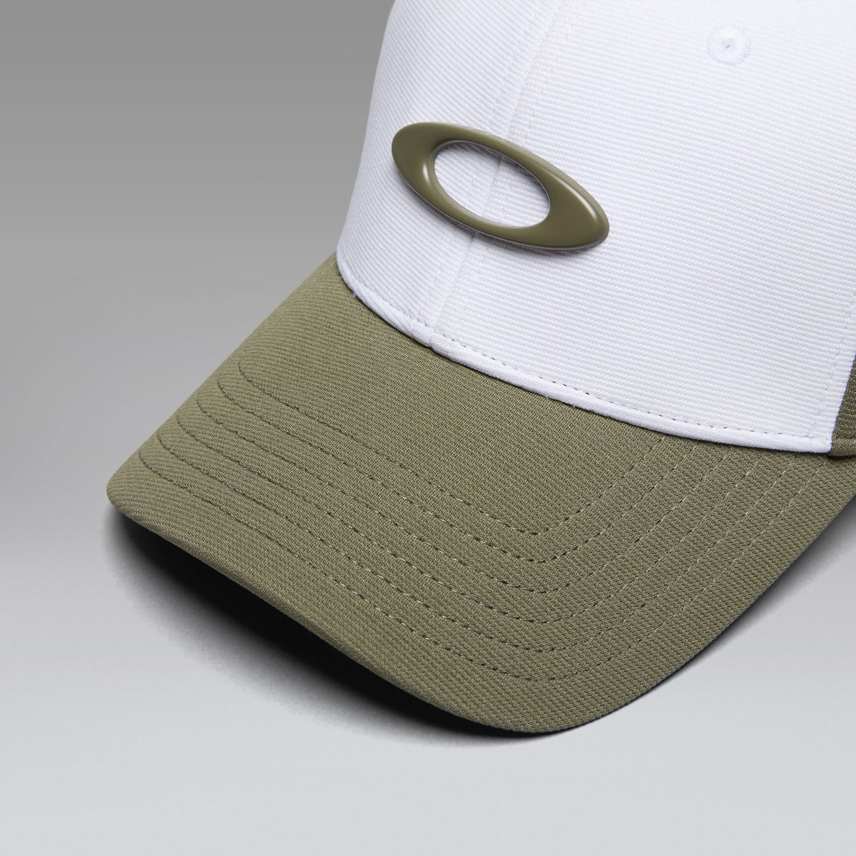 Kappe OAKLEY TINCAN Khaki/Weiß