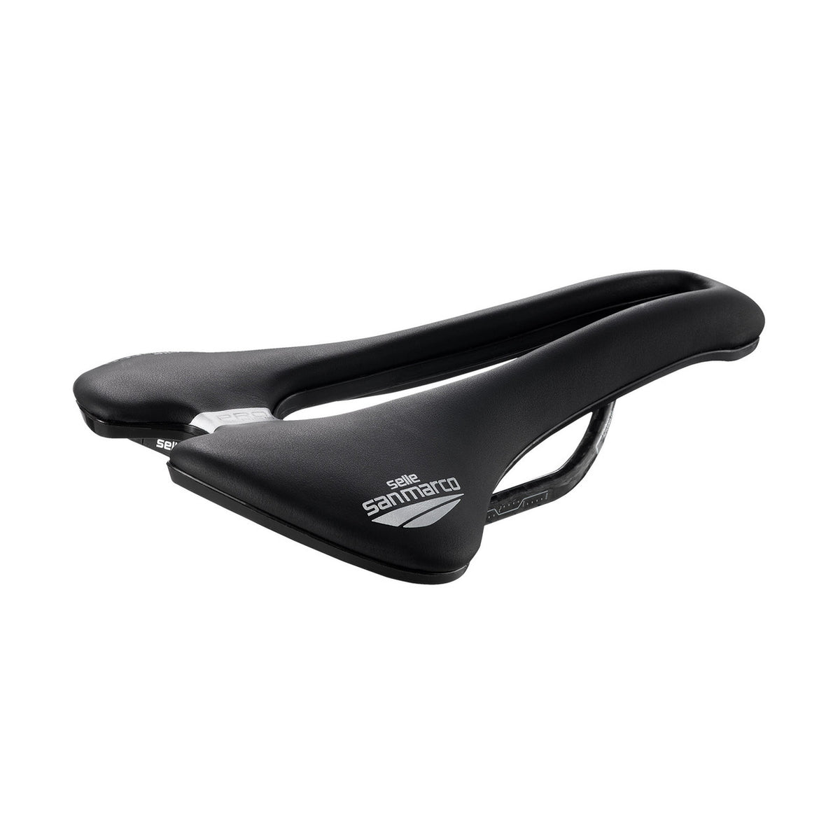 Selle SAN MARCO Aspide Short Carbon FX Pro Series L3 - vue 3/4