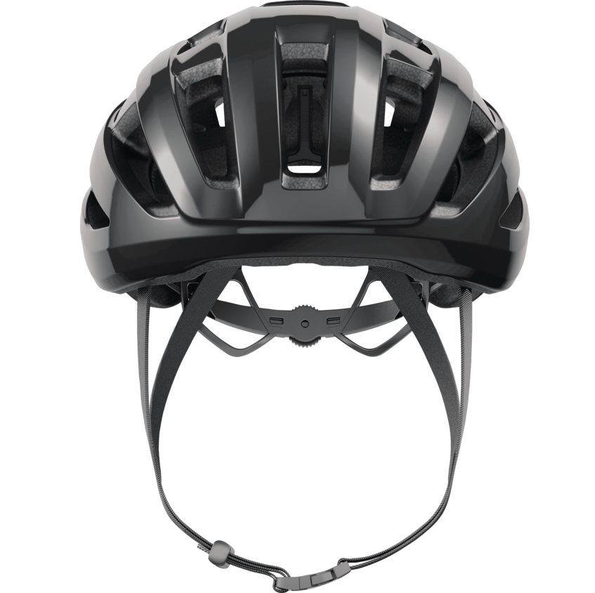 Helm Straße ABUS POWERDOME MIPS Schwarz Brillant