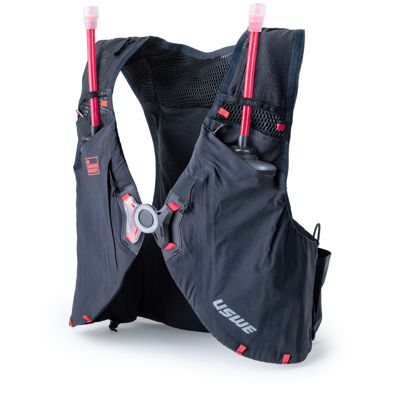 USWE TRAIL RUNNING 8L Trinkjacke Schwarz