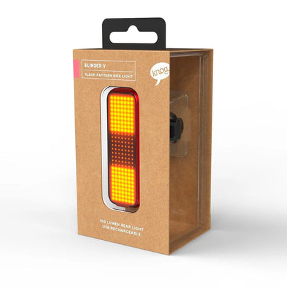 Rücklicht KNOG BLINDER V - Traffic - Schwarz