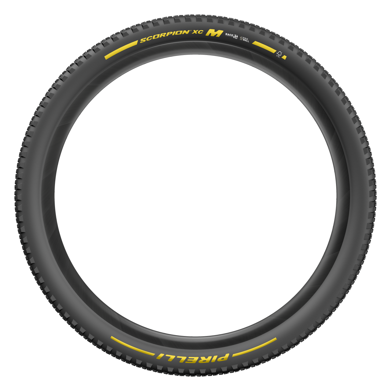 Reifen PIRELLI SCORPION RACE XC M ProWall 29x2.40 Tubeless Ready Weich Gelb Team Edition