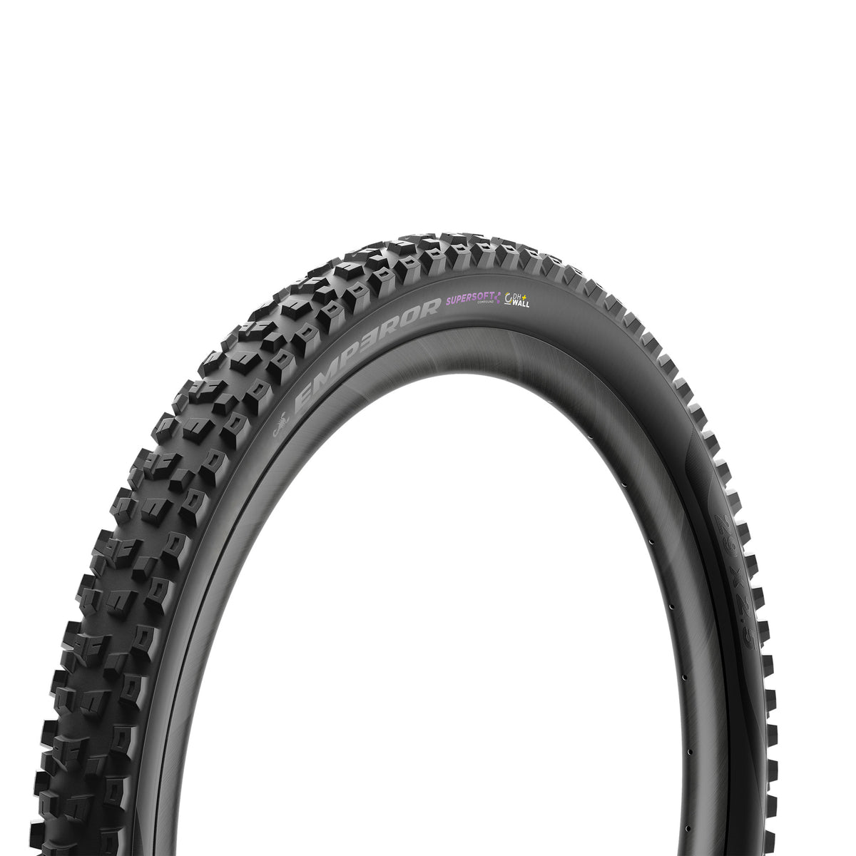 PIRELLI SCORPION EMPEROR Supersoft DH+Wall Faltreifen 27.5x2.40 Tubeless Ready Schwarz/Gelb Team Edition