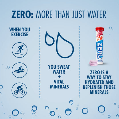 Pastilles d'Hydratation Electrolytes HIGH5 ZERO (x20) Fruits Rouge