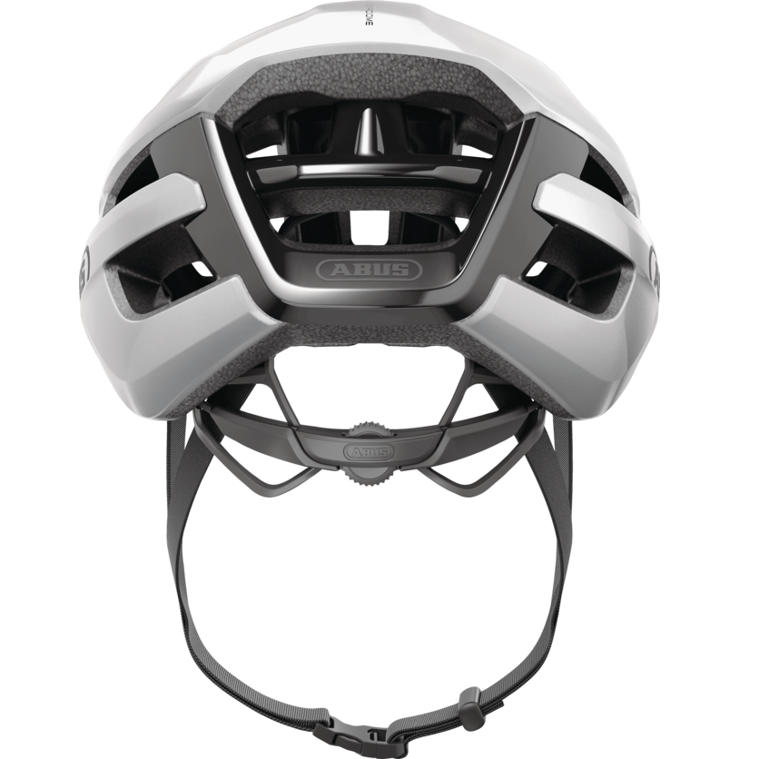Casque Route ABUS POWERDOME Argent