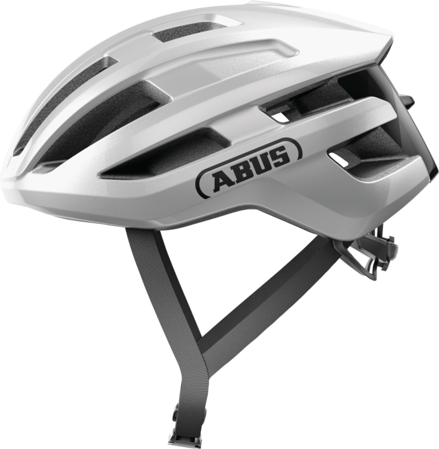 Casque Route ABUS POWERDOME Argent