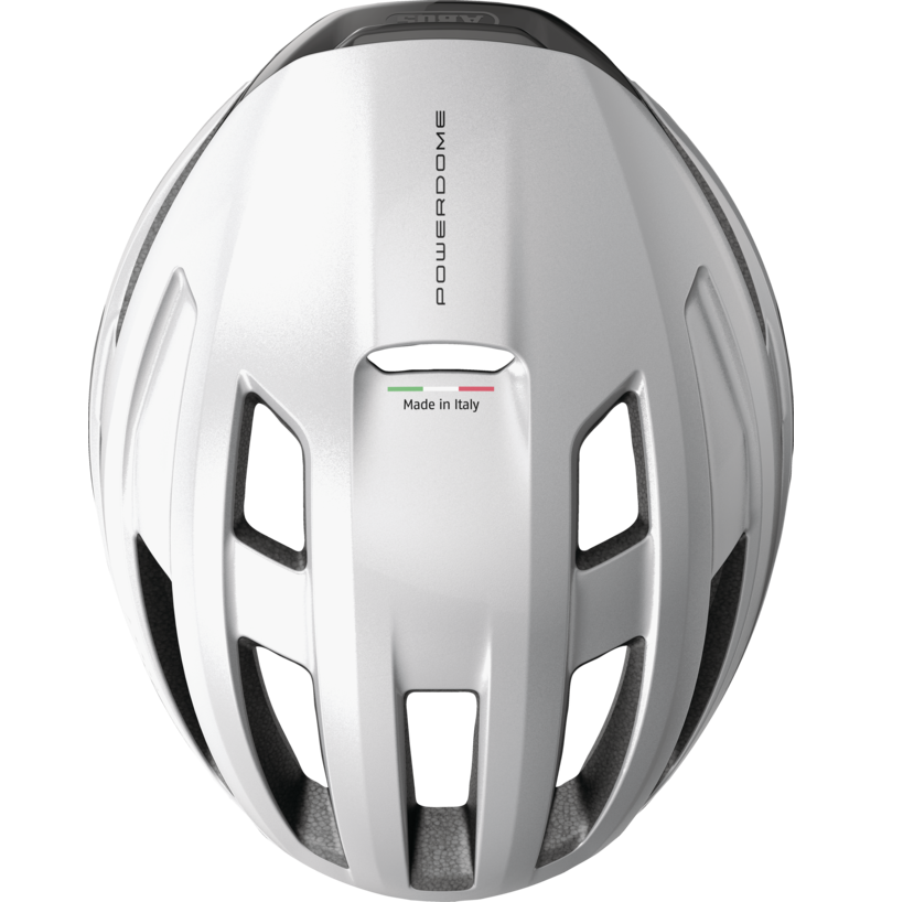 Casque Route ABUS POWERDOME Argent