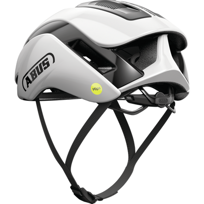 Casque Route ABUS GAMECHANGER 2.0 MIPS Shiny Blanc