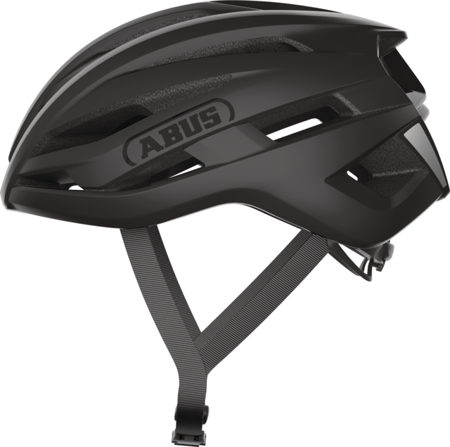 Helm Straße ABUS STORMCHASER ACE Schwarz Matt