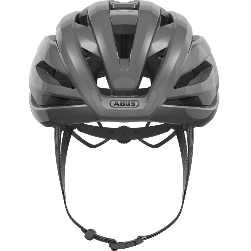 Helm Strasse ABUS STORMCHASER ACE RACE Grau