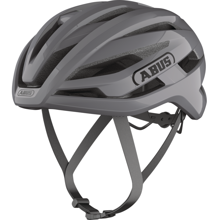 Helm Strasse ABUS STORMCHASER ACE RACE Grau