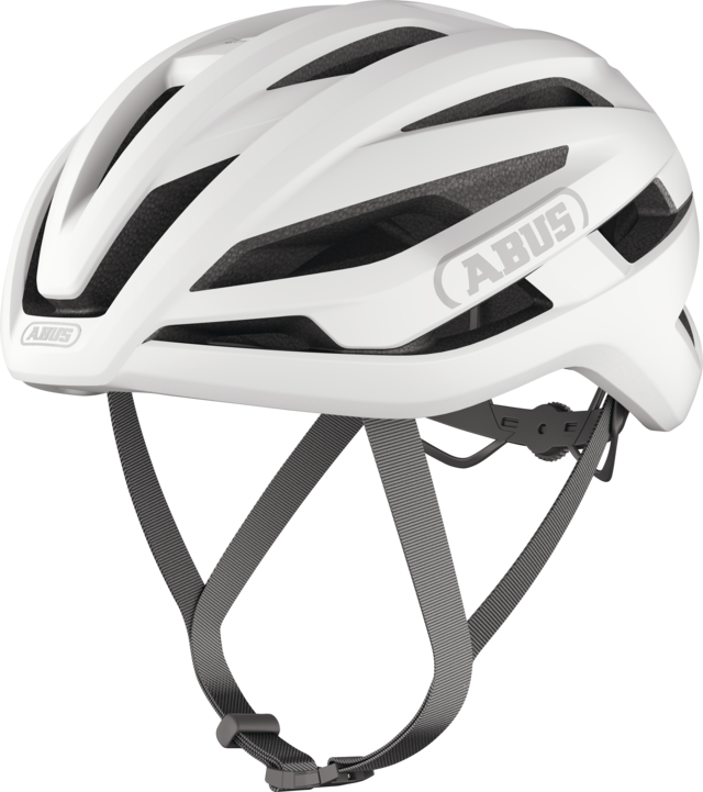 Casque Route ABUS STORMCHASER ACE Polar Blanc