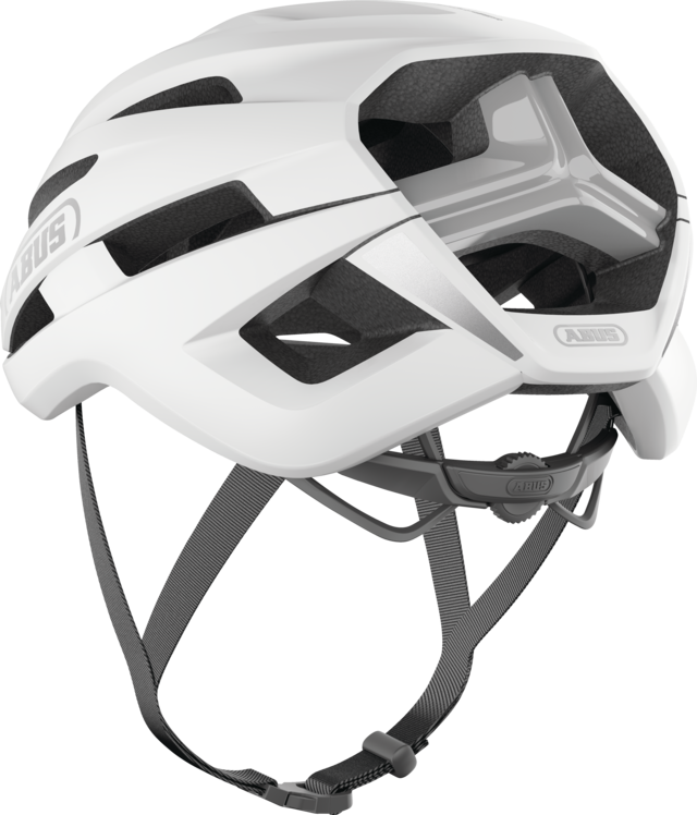 Casque Route ABUS STORMCHASER ACE Polar Blanc