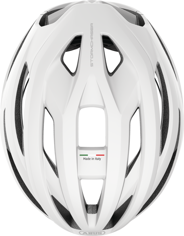 Casque Route ABUS STORMCHASER ACE Polar Blanc